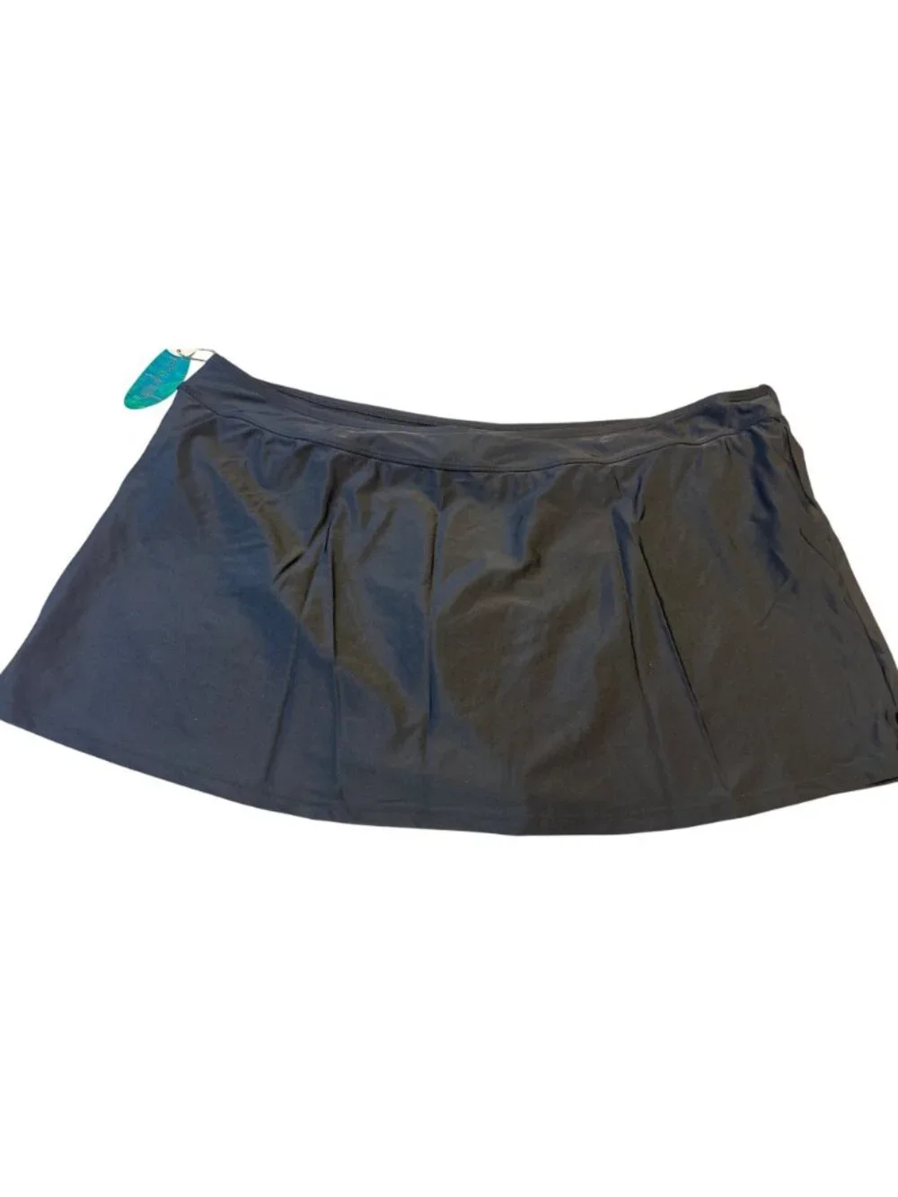Mynah Womens Size 20W Black swim Skirt With Built-In Briefs